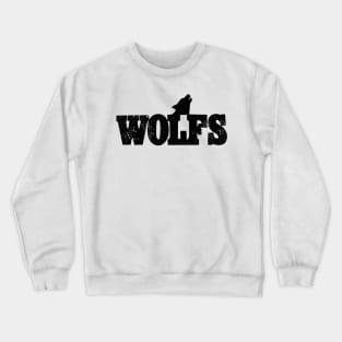 Retro Vintage Wolfs Gay Bar San Diego California Crewneck Sweatshirt